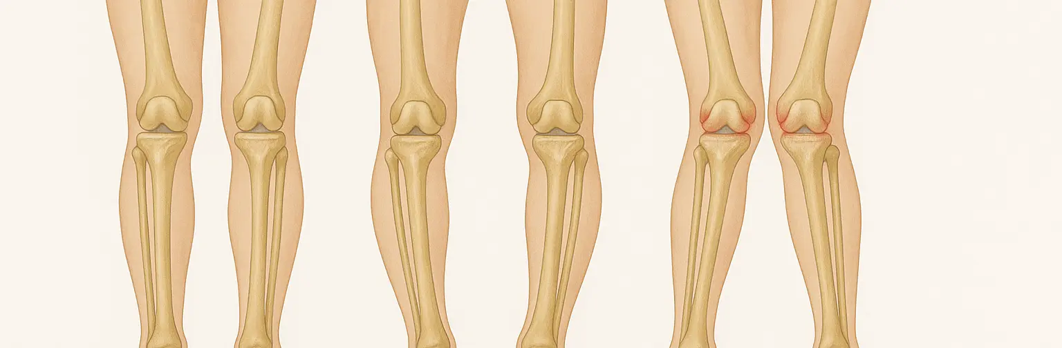 اصلاح دفورمیتی های زانو (زانوی پرانتزی و زانوی ضربدری)